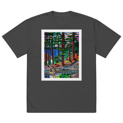 Oversized faded t-shirt TEE