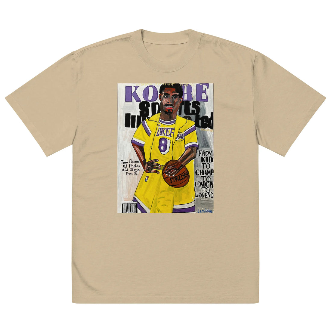 Oversized faded t-shirt TEE