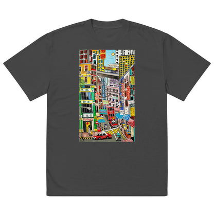 Oversized faded t-shirt TEE