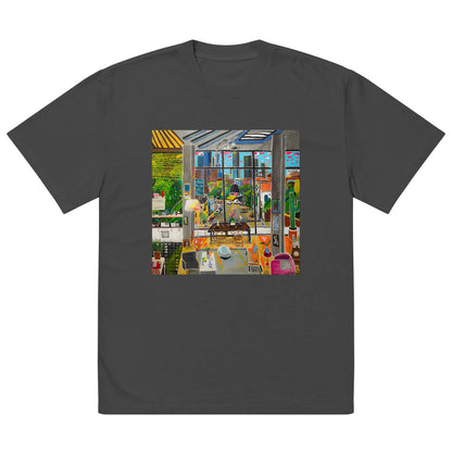 Oversized faded t-shirt TEE