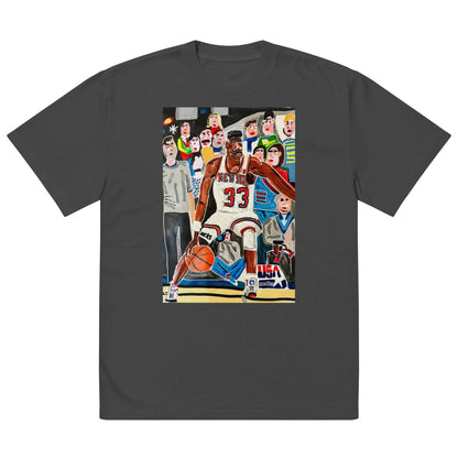 Oversized faded t-shirt TEE