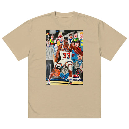 Oversized faded t-shirt TEE