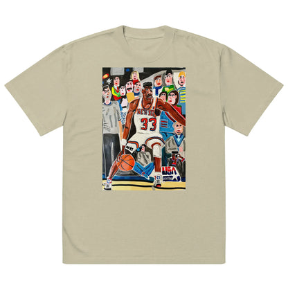 Oversized faded t-shirt TEE