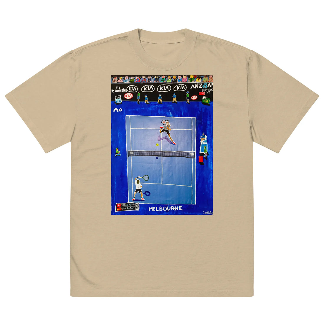 Oversized faded t-shirt TEE