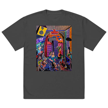 Oversized faded t-shirt TEE
