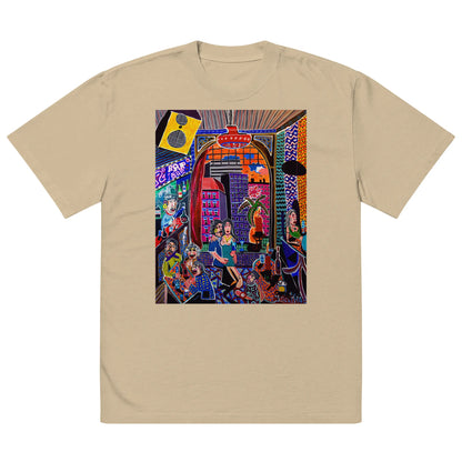 Oversized faded t-shirt TEE