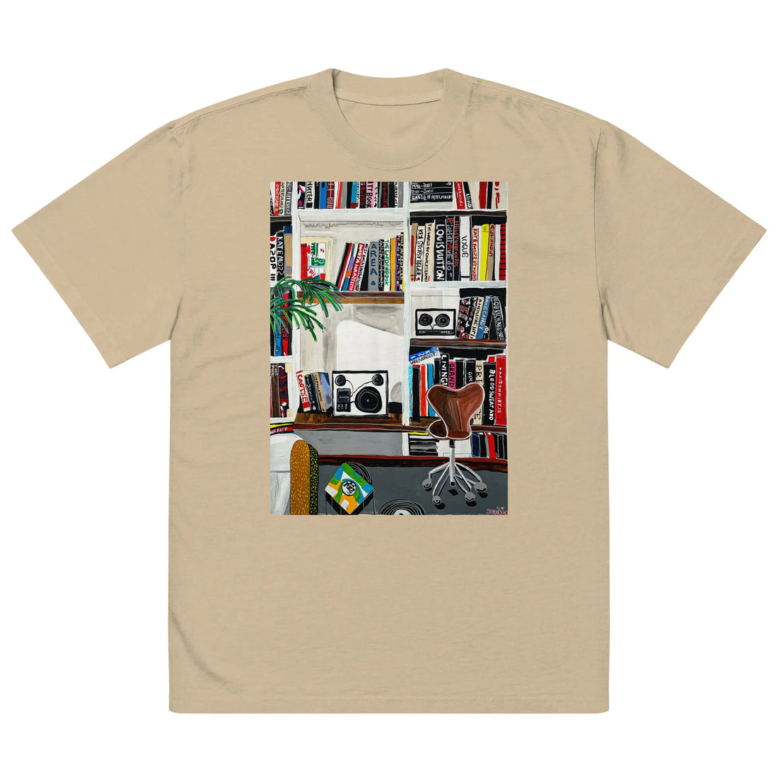 Oversized faded t-shirt TEE