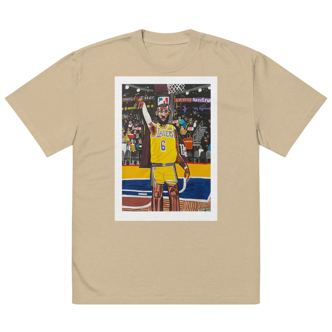 Oversized faded t-shirt TEE