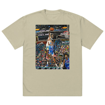 Oversized faded t-shirt TEE