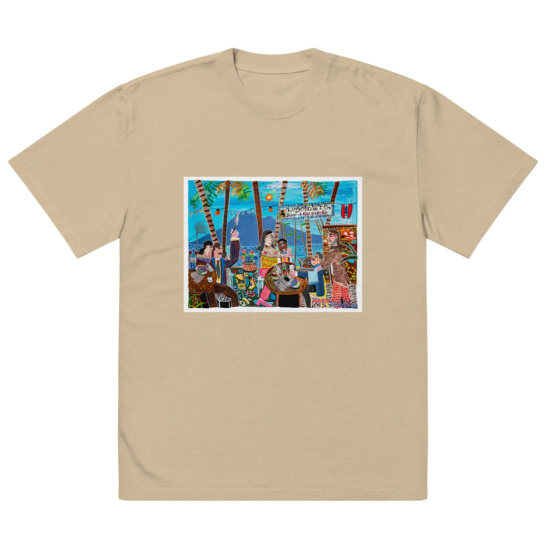 Oversized faded t-shirt TEE