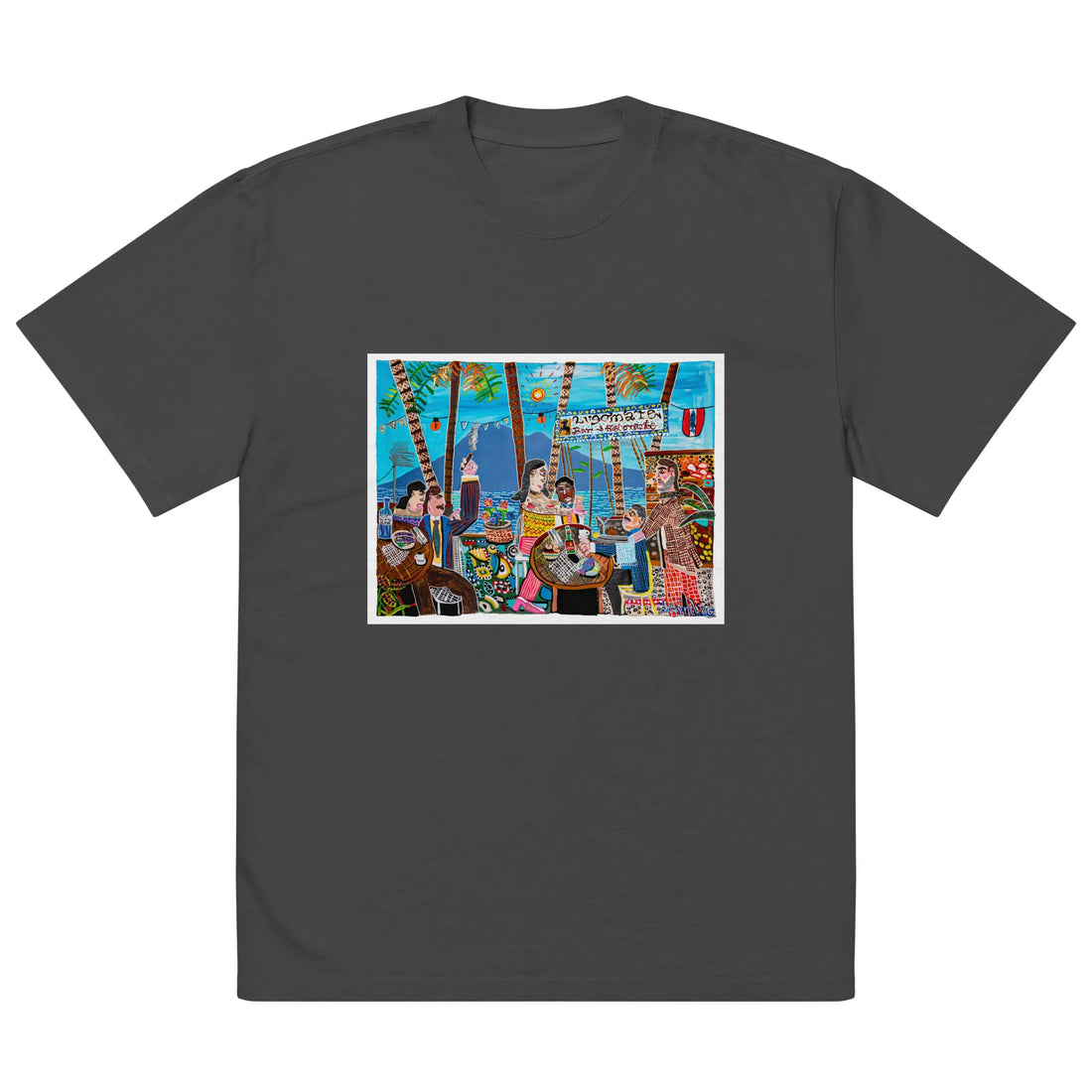 Oversized faded t-shirt TEE
