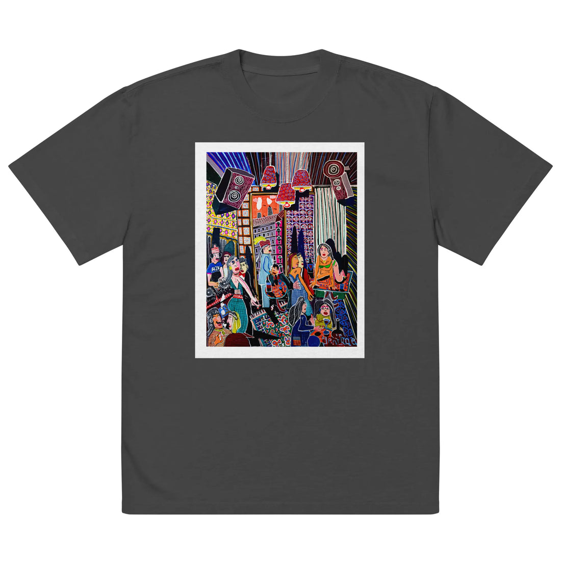 Oversized faded t-shirt TEE