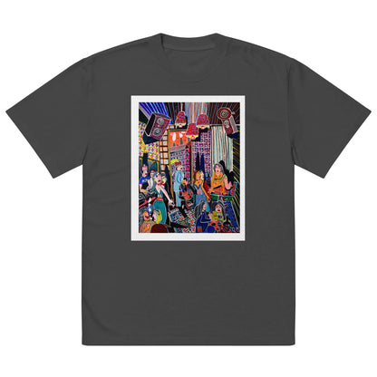 Oversized faded t-shirt TEE