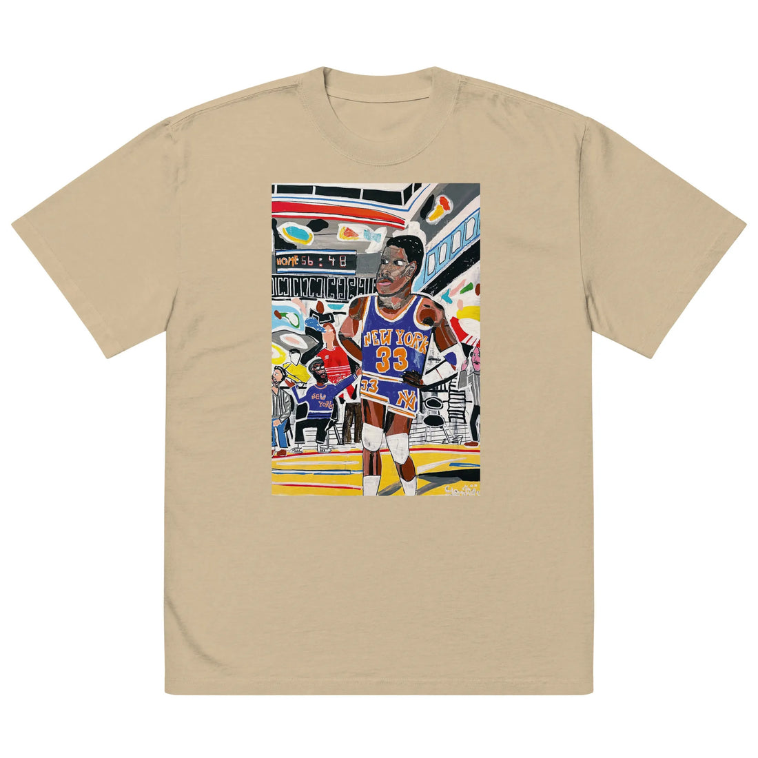 Oversized faded t-shirt TEE