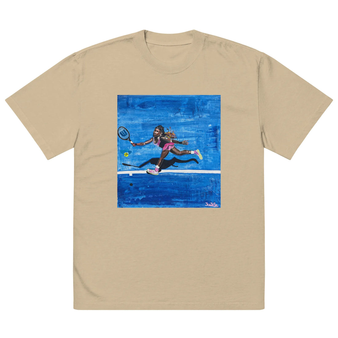 Oversized faded t-shirt TEE