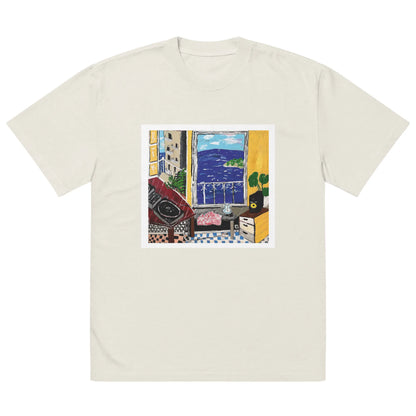 Oversized faded t-shirt TEE