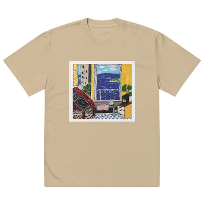 Oversized faded t-shirt TEE