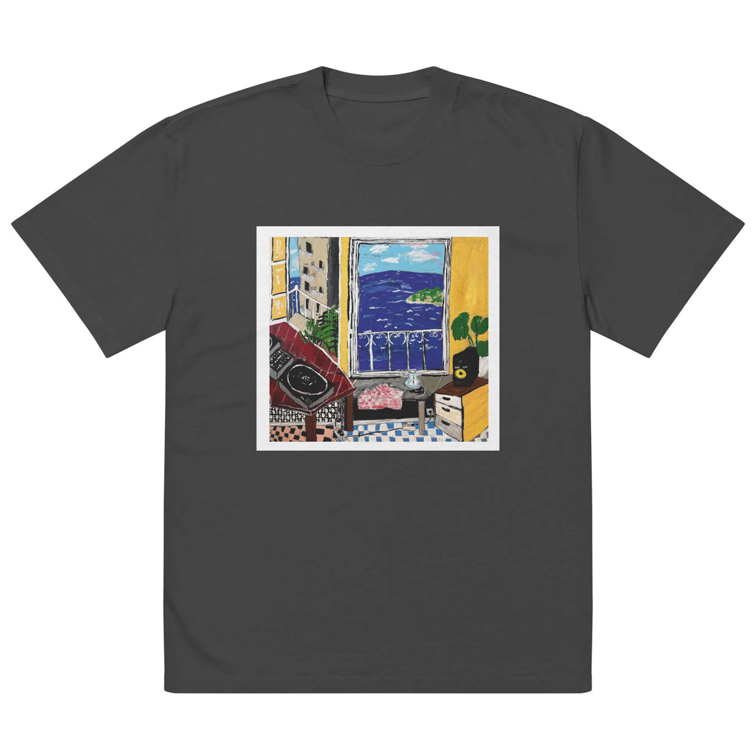 Oversized faded t-shirt TEE