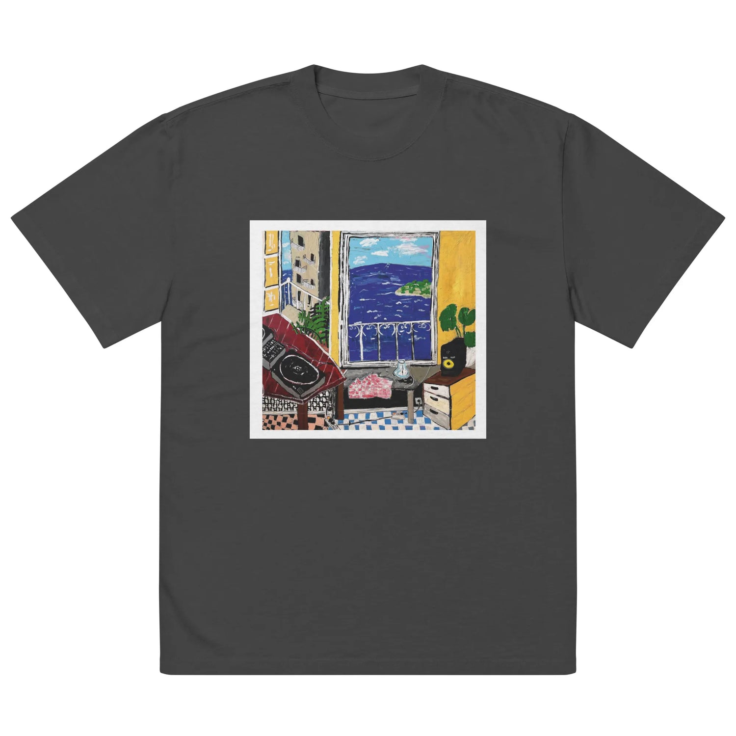 Oversized faded t-shirt TEE