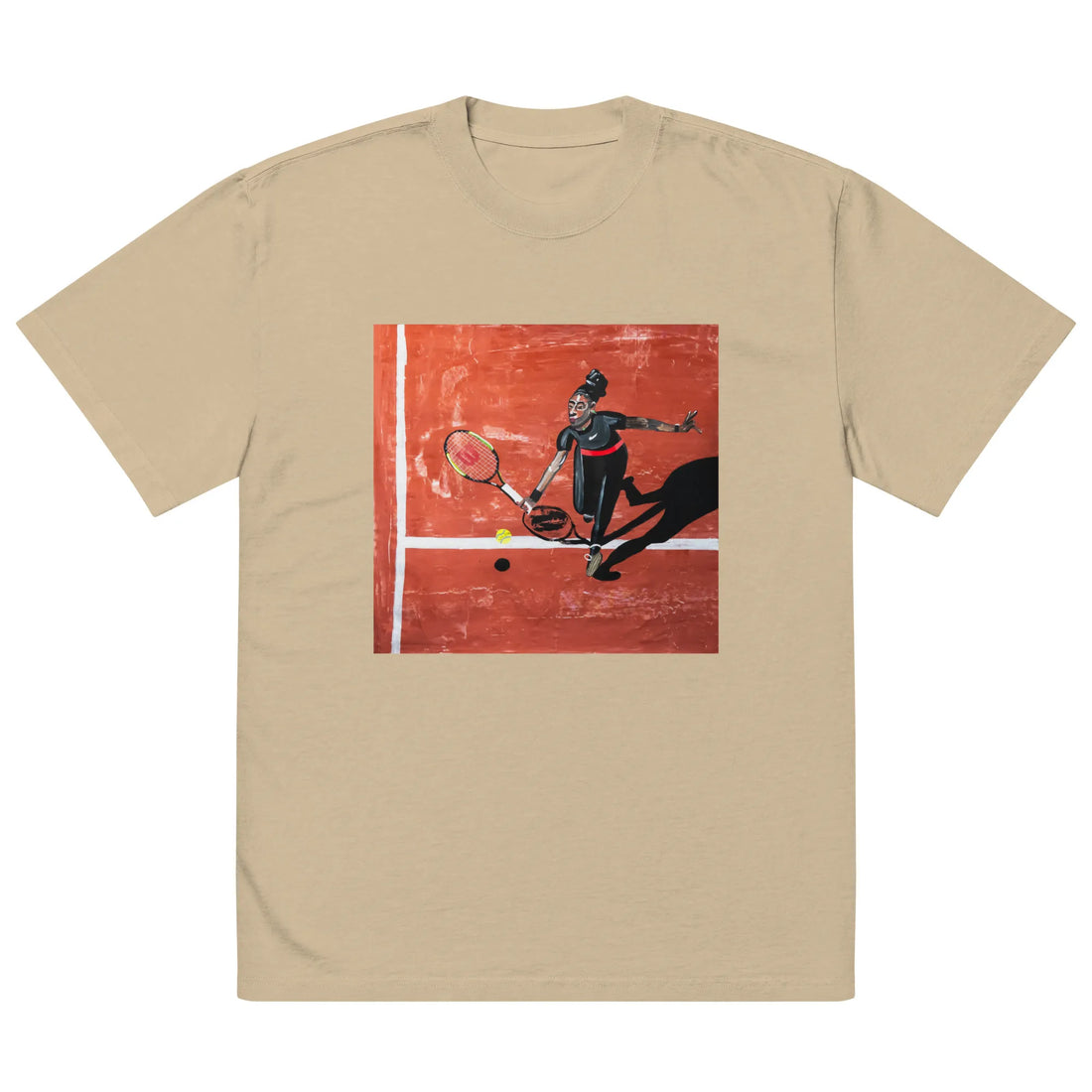 Oversized faded t-shirt TEE