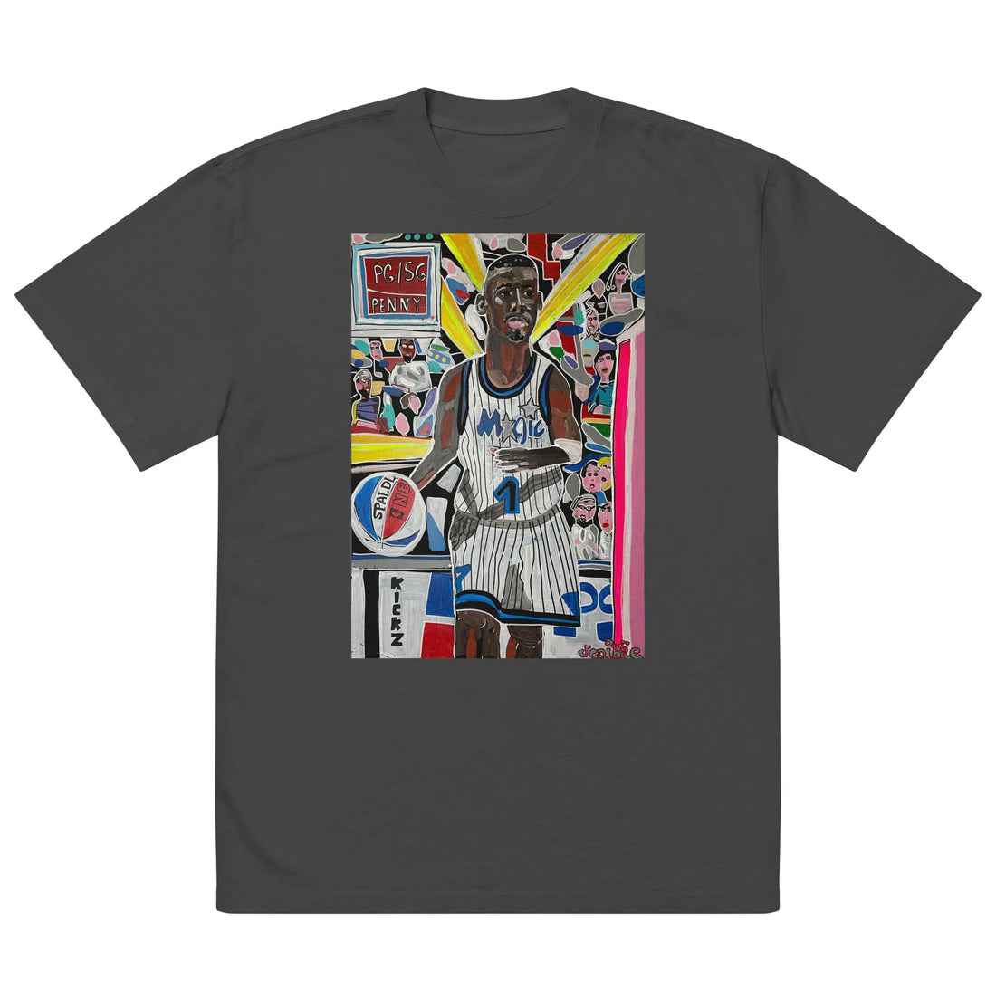 Oversized faded t-shirt TEE