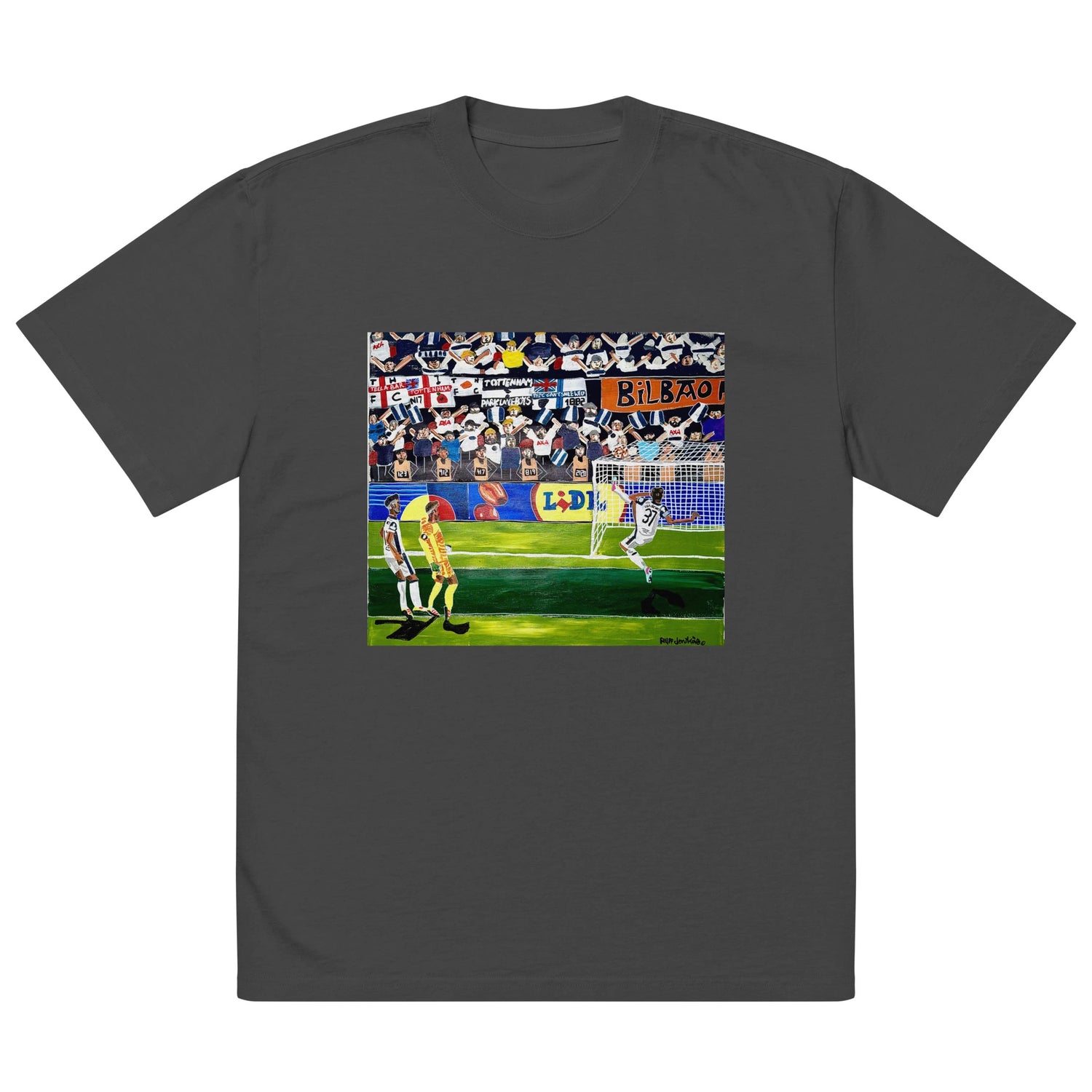 Oversized faded t-shirt Tottenham