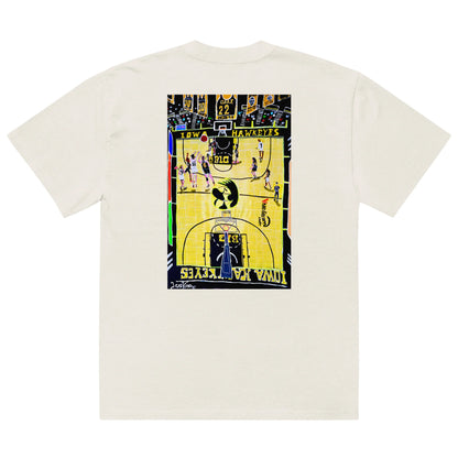 Oversized faded t-shirt Caitlin Clark