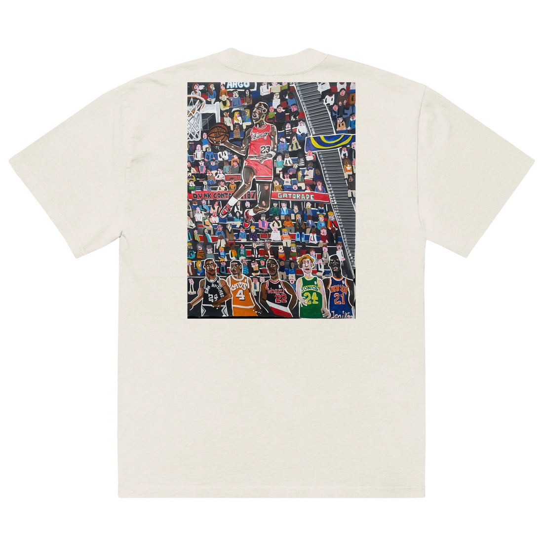 Oversized faded t-shirt