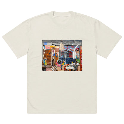 Oversized faded t-shirt TEE