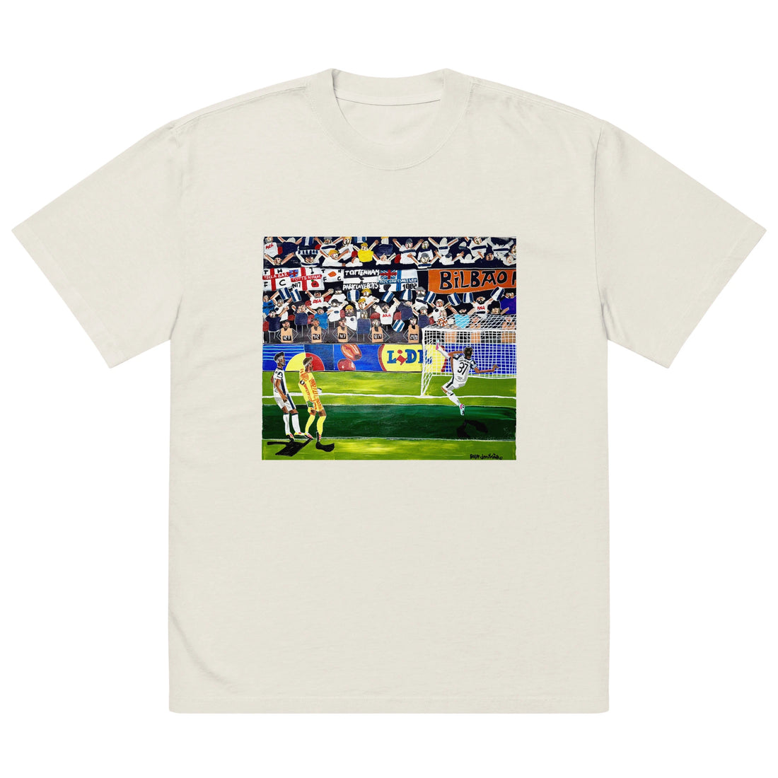 Oversized faded t-shirt Tottenham