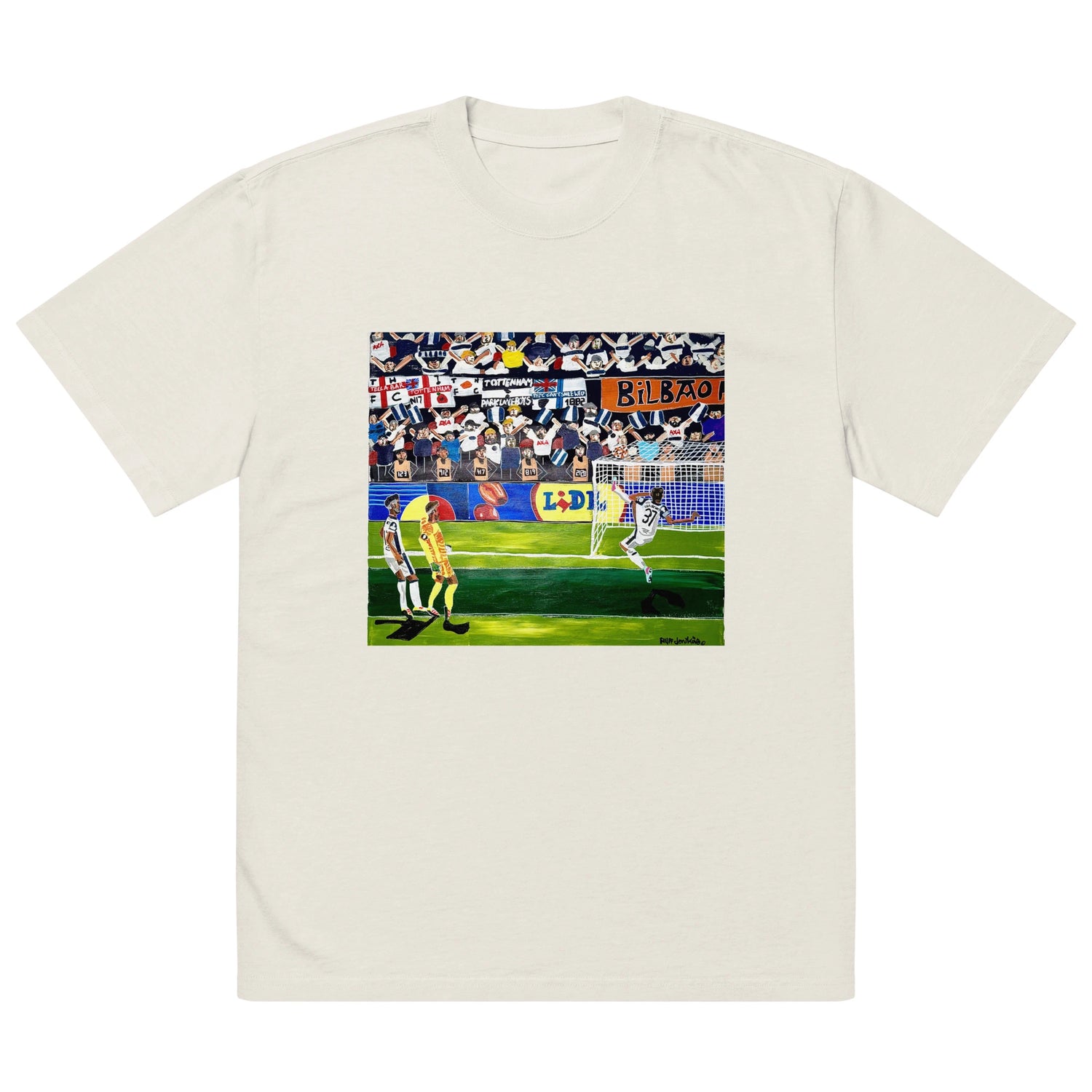 Oversized faded t-shirt Tottenham