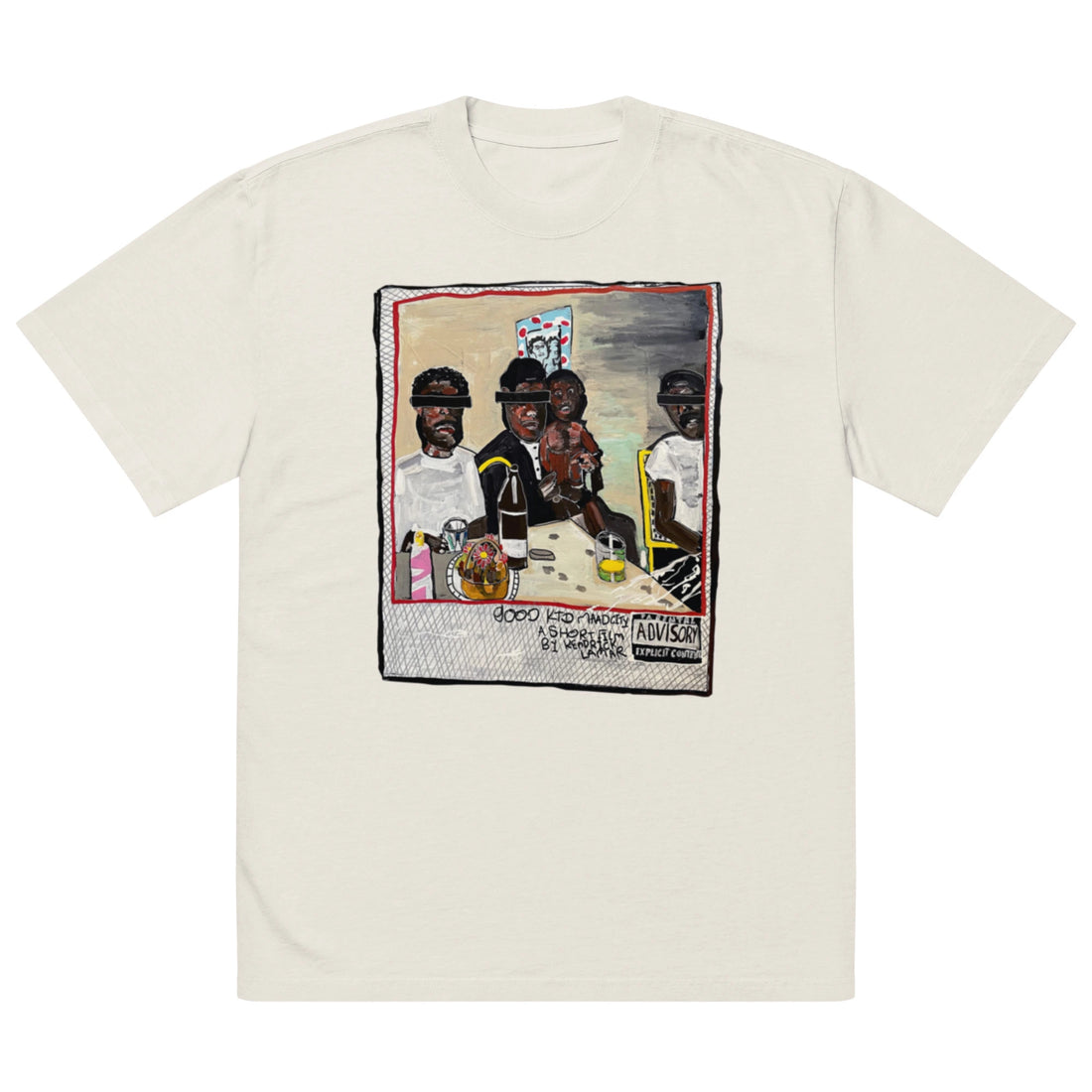 Oversized faded t-shirt