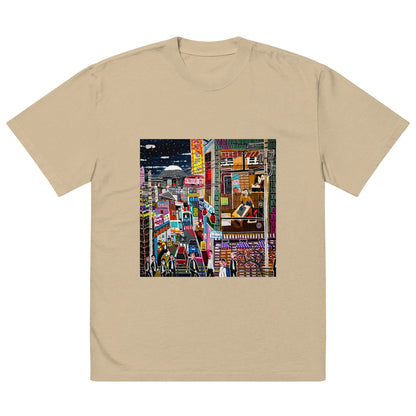 Oversized faded t-shirt TEE
