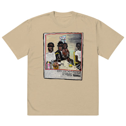 Oversized faded t-shirt
