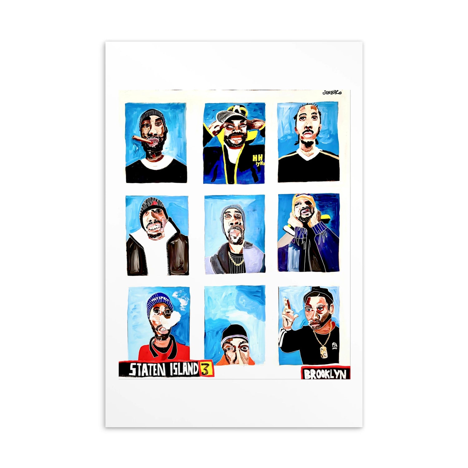 From Brooklyn and Staten Island Postcard