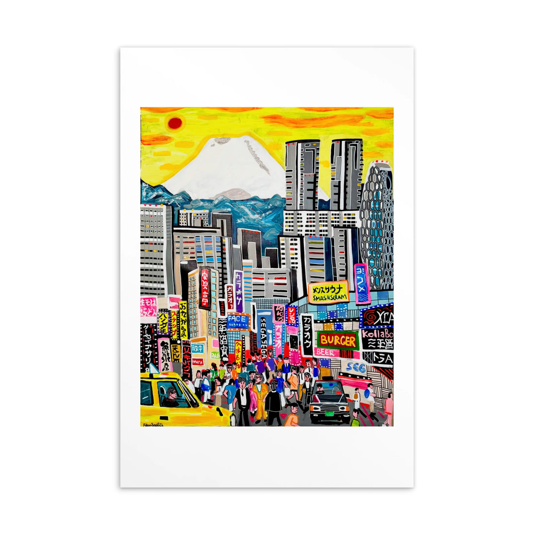 Tokyo Shinjuku Postcard