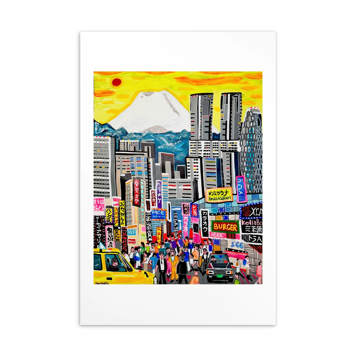 Tokyo Shinjuku Postcard