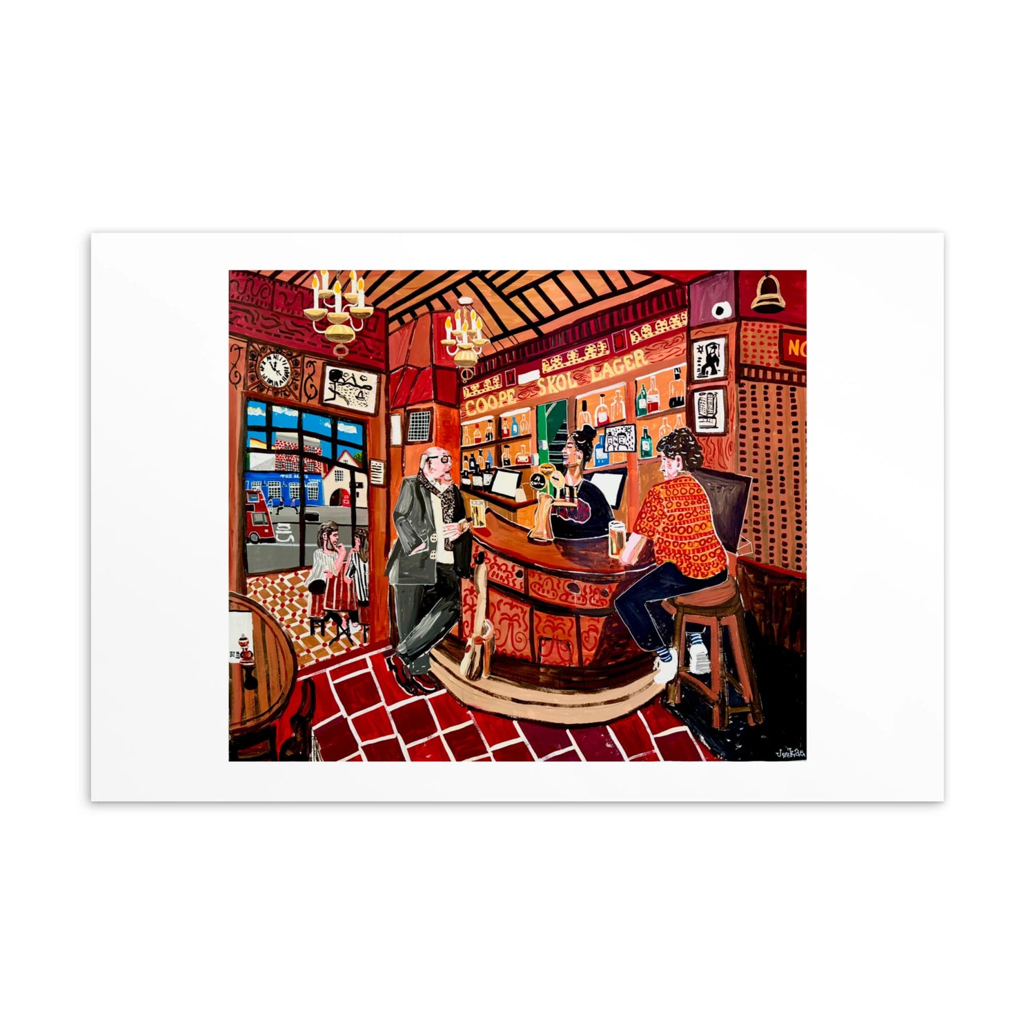 Peckham Pub Postcard