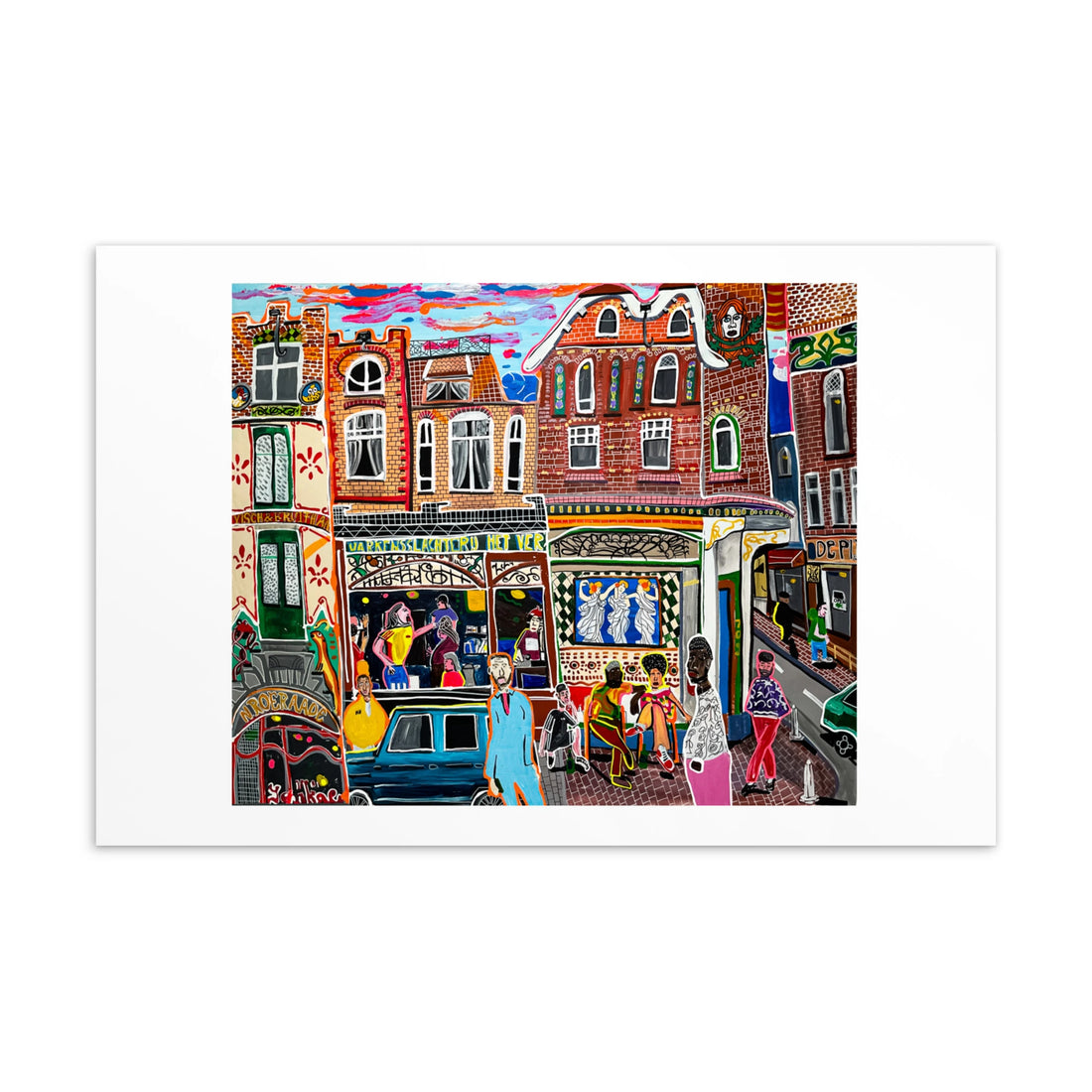 Amsterdam Art Noveau Postcard