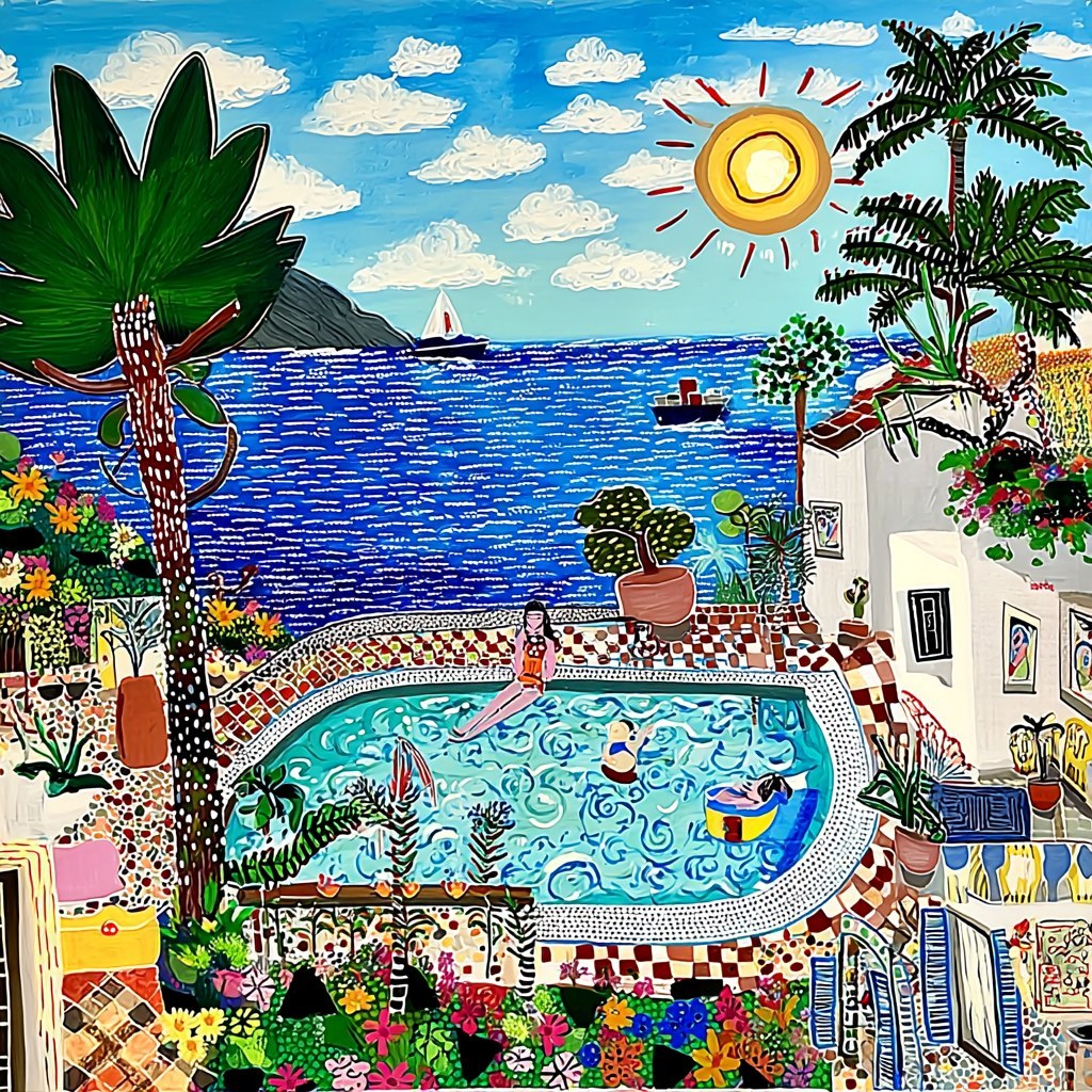 Poolside, South of France